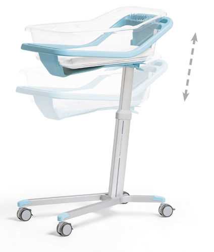 HEIGHT-ADJUSTABLE HOSPITAL BASSINET