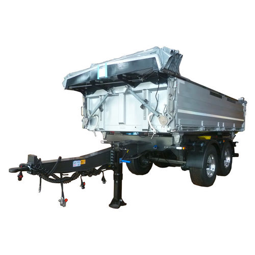 TANDEM TRAILER / CONSTRUCTION / TIPPER / HYDRAULIC MZDA LIGHT