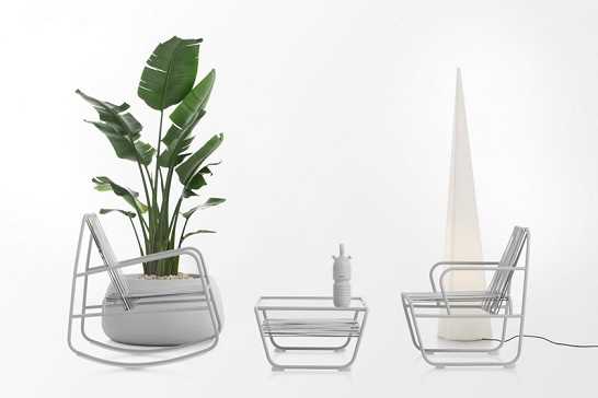 Sallanan bahçe sandalyesi