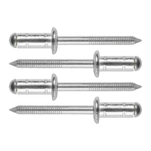 Kör perçin / SolarGrip® / düz başlı / büyük başlı