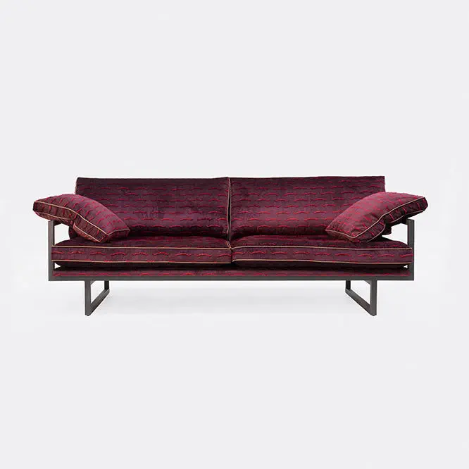Industrial style sofa BRAD S10