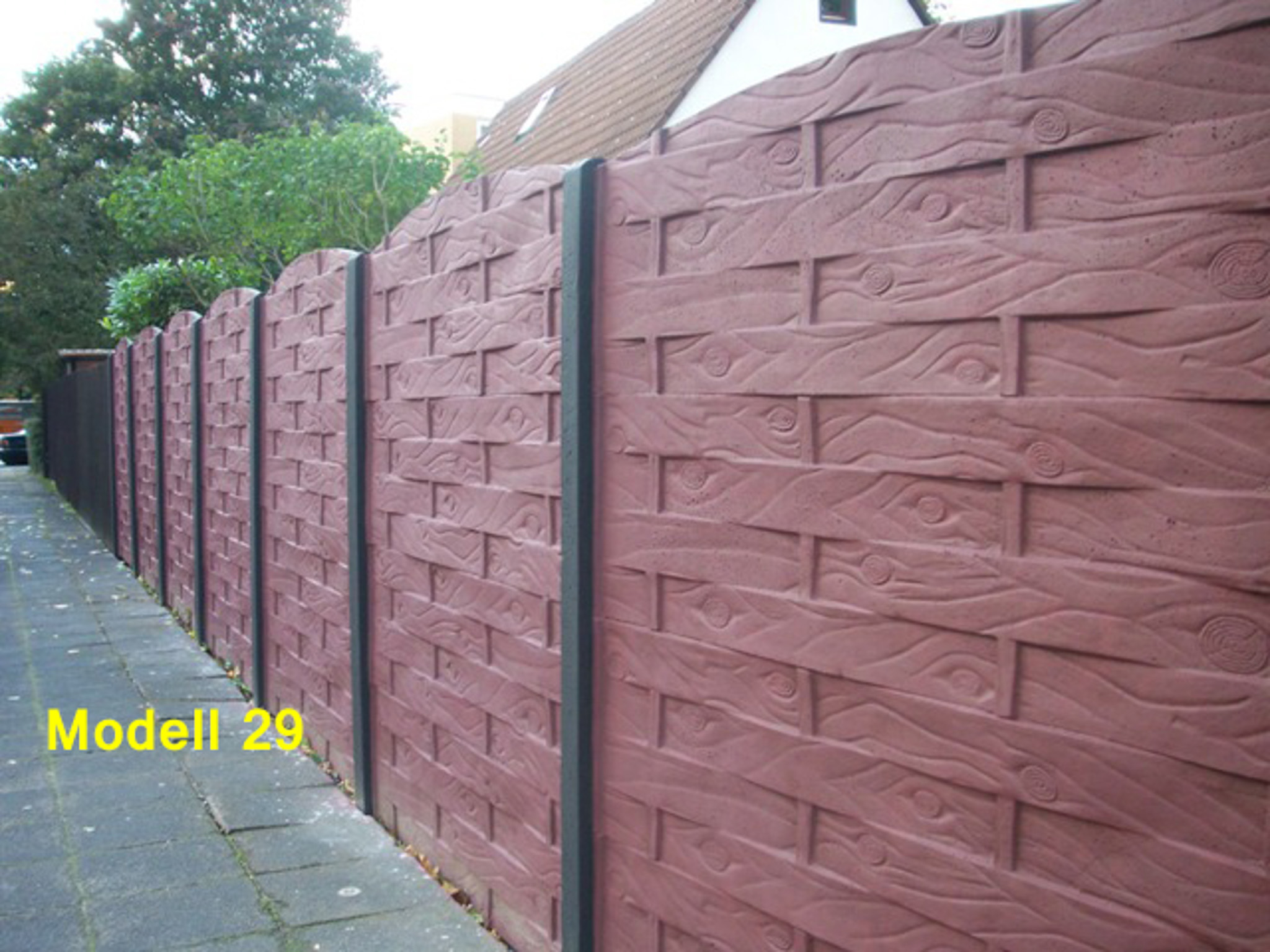 Декоративные бетонные стены