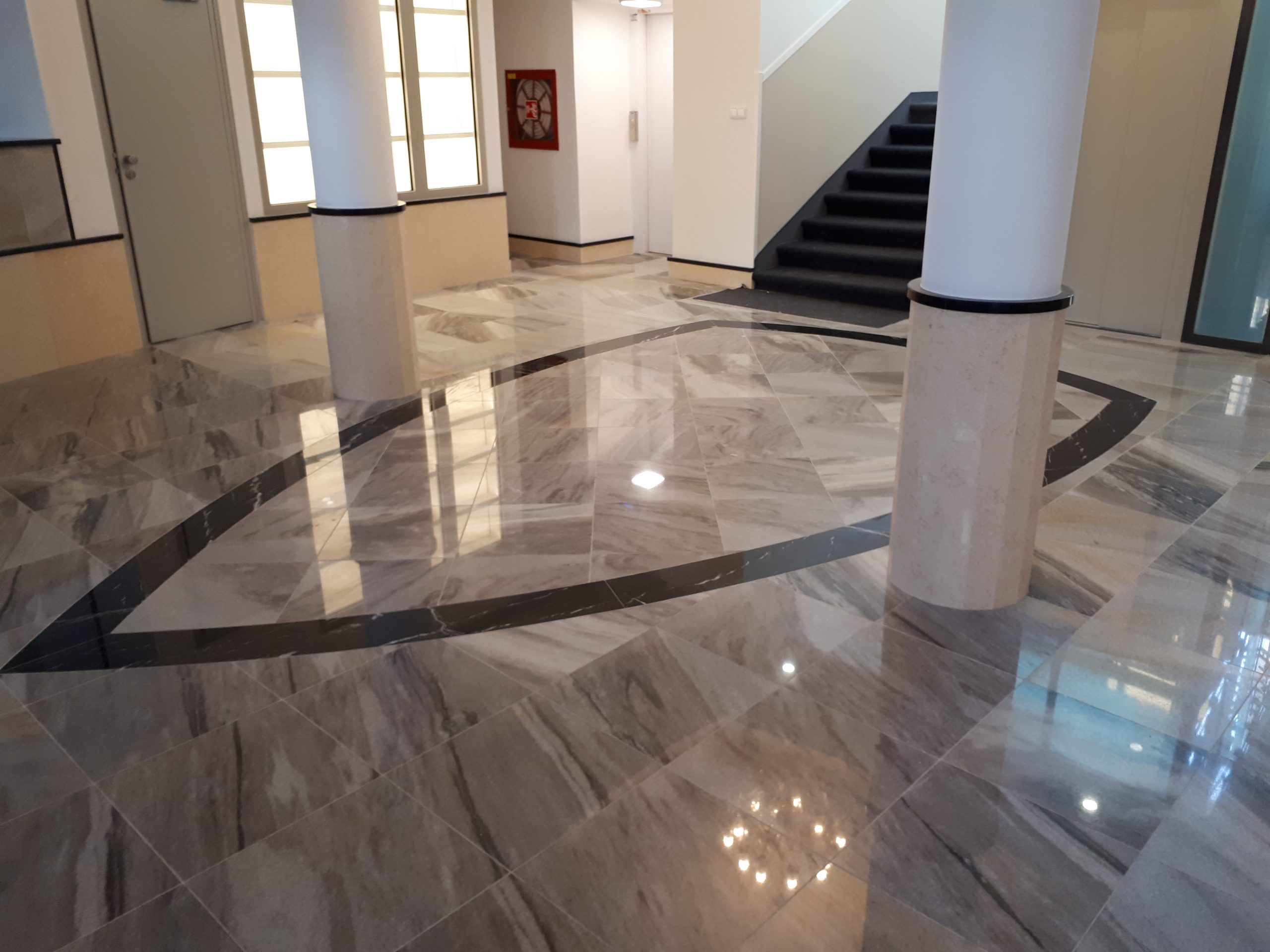 marble flooring