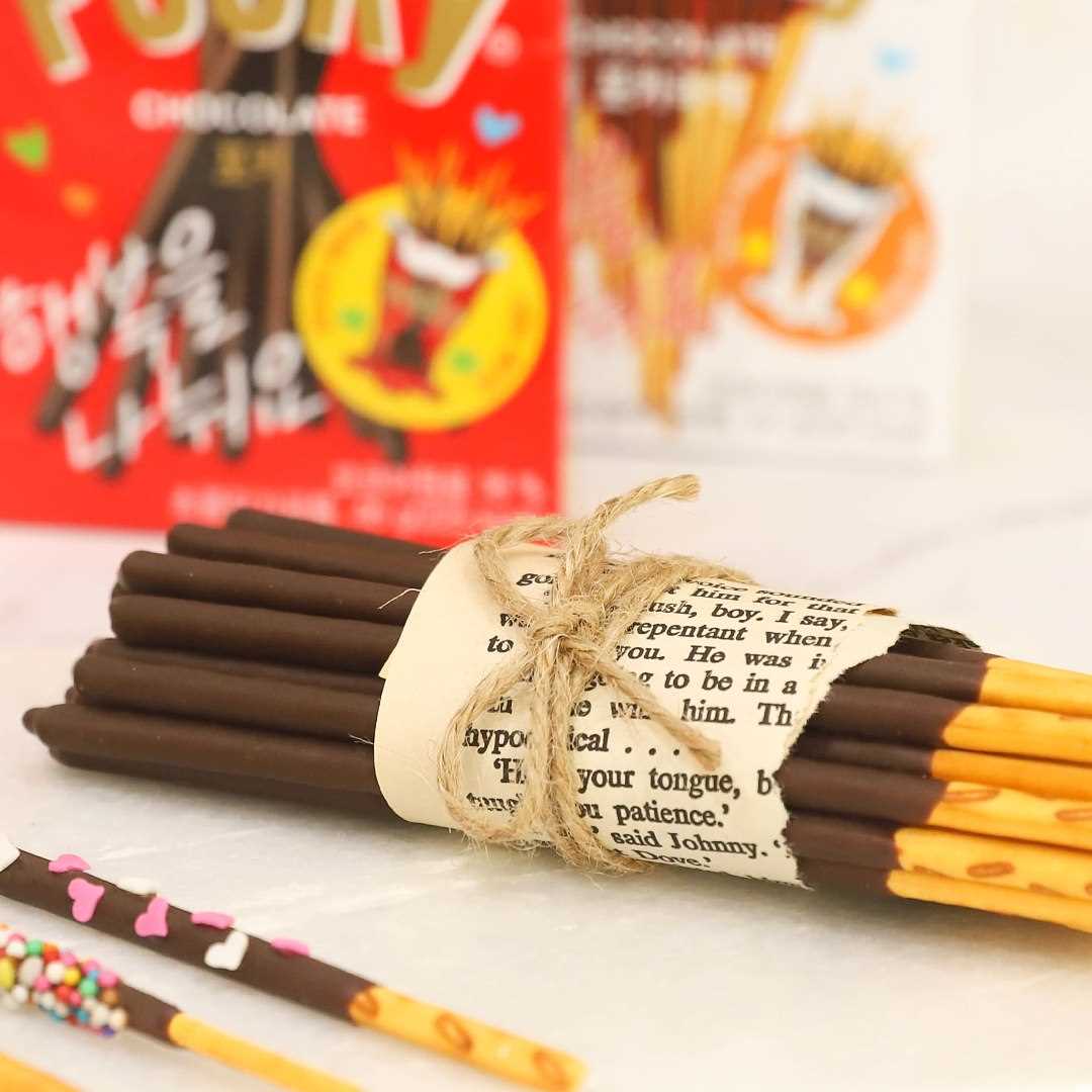 chocolate covered pretzel