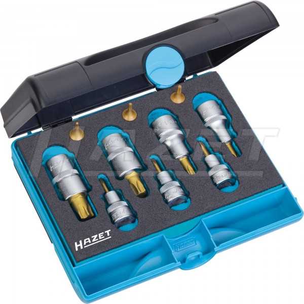 Tool set TORX® / Square, hollow 6.3 mm (1/4 inch), Square, hollow 10 mm (3/8 inch)