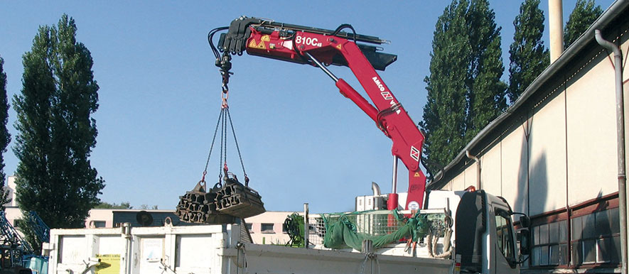 spesial kamyon üzeri vinçler