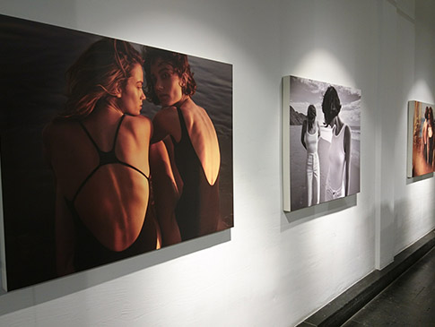 Tuval uzerine baskilar