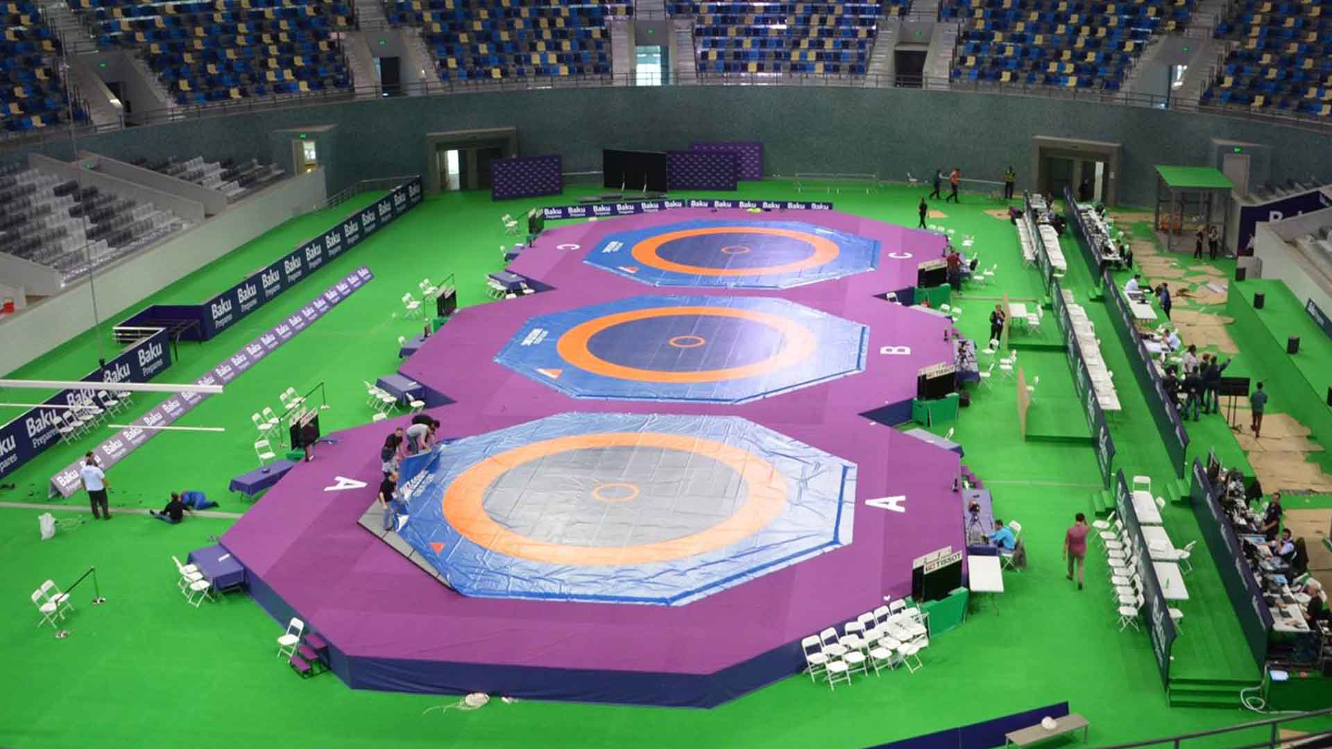 Gures minderleri - Okul, kulup ve rekabetci sporlar icin