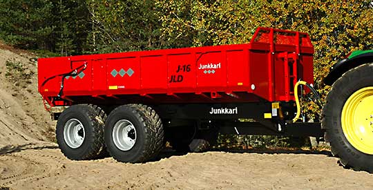 ТРЕЙЛЕР ТРАКТОРА С ДВОЙНОЙ ОСЬЮ