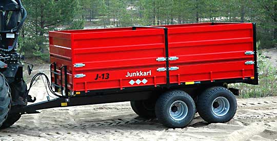 ТРЕЙЛЕР ТРАКТОРА С ДВОЙНОЙ ОСЬЮ