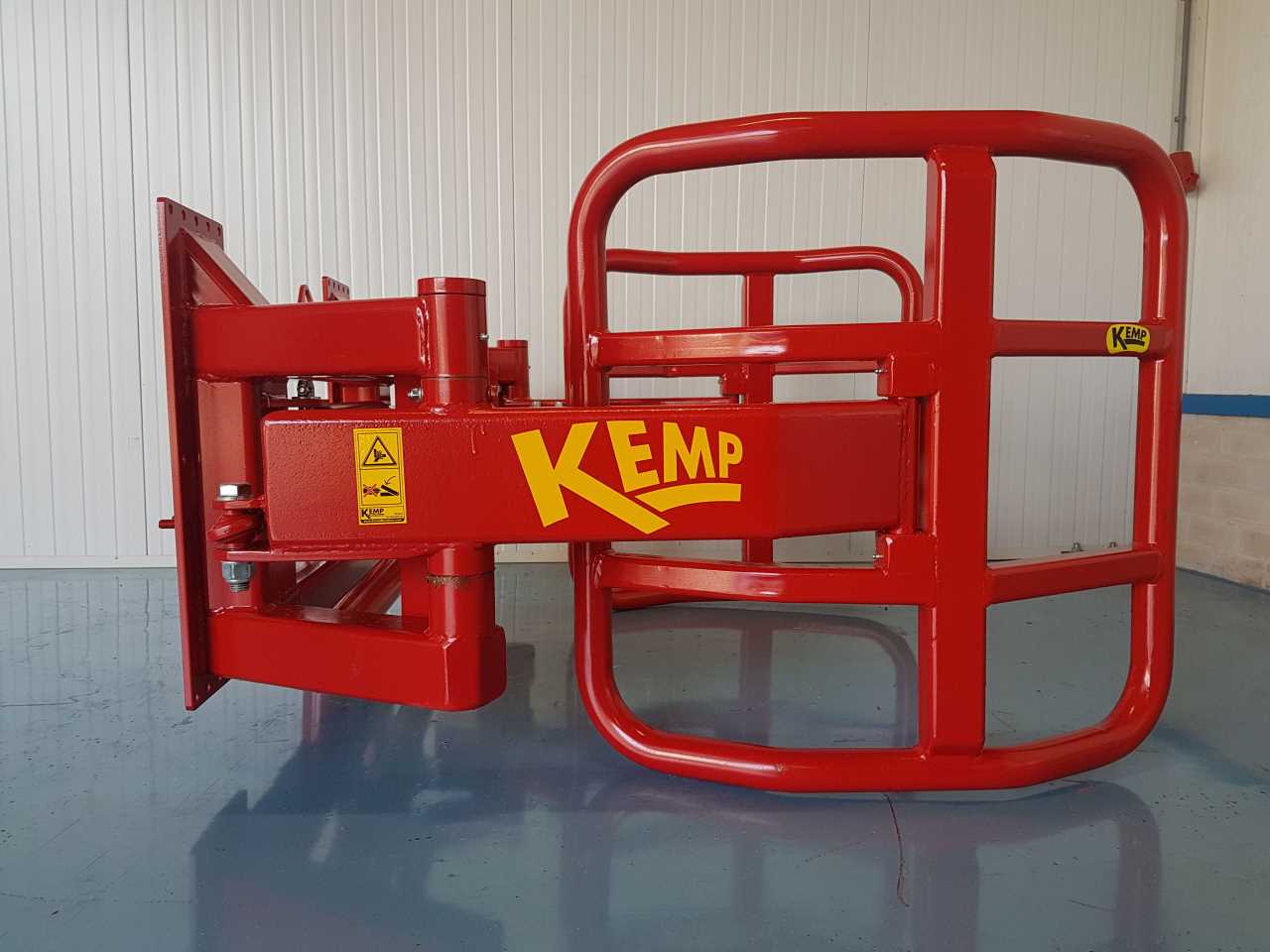 heavy round bale grabber