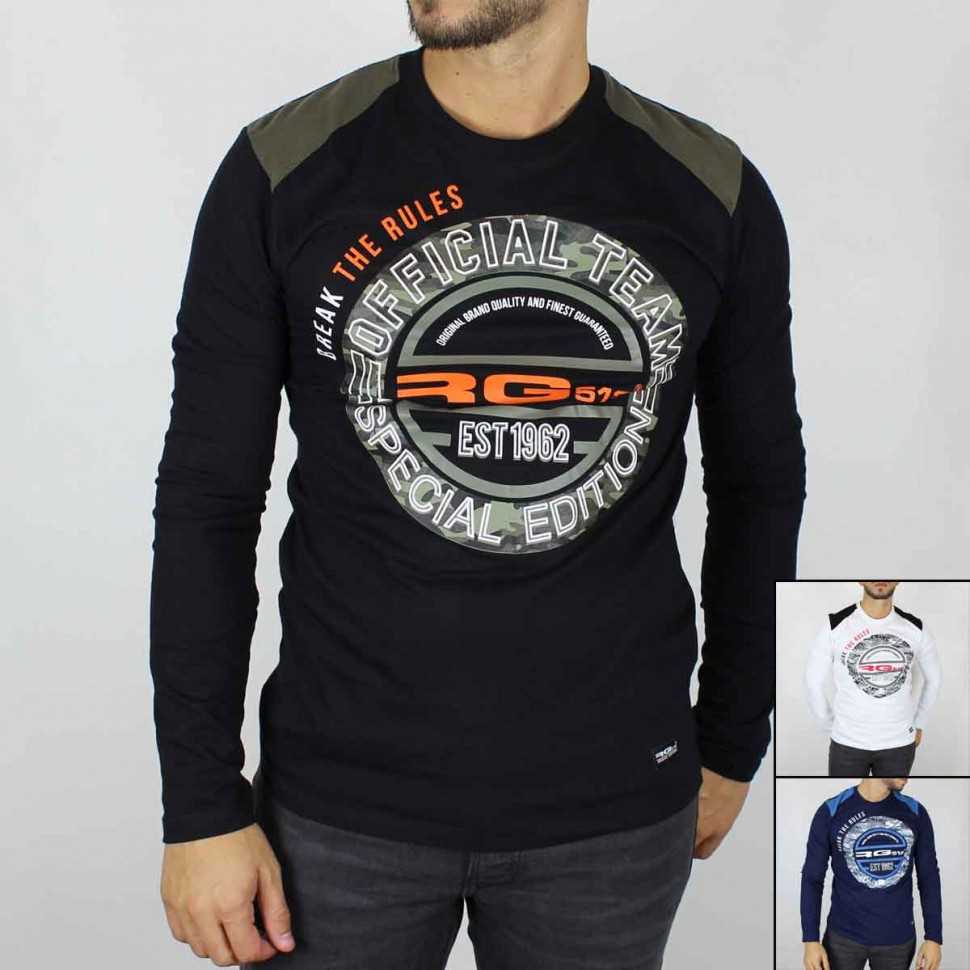 S'den XL'ye Uzun Kollu Tişört RG512