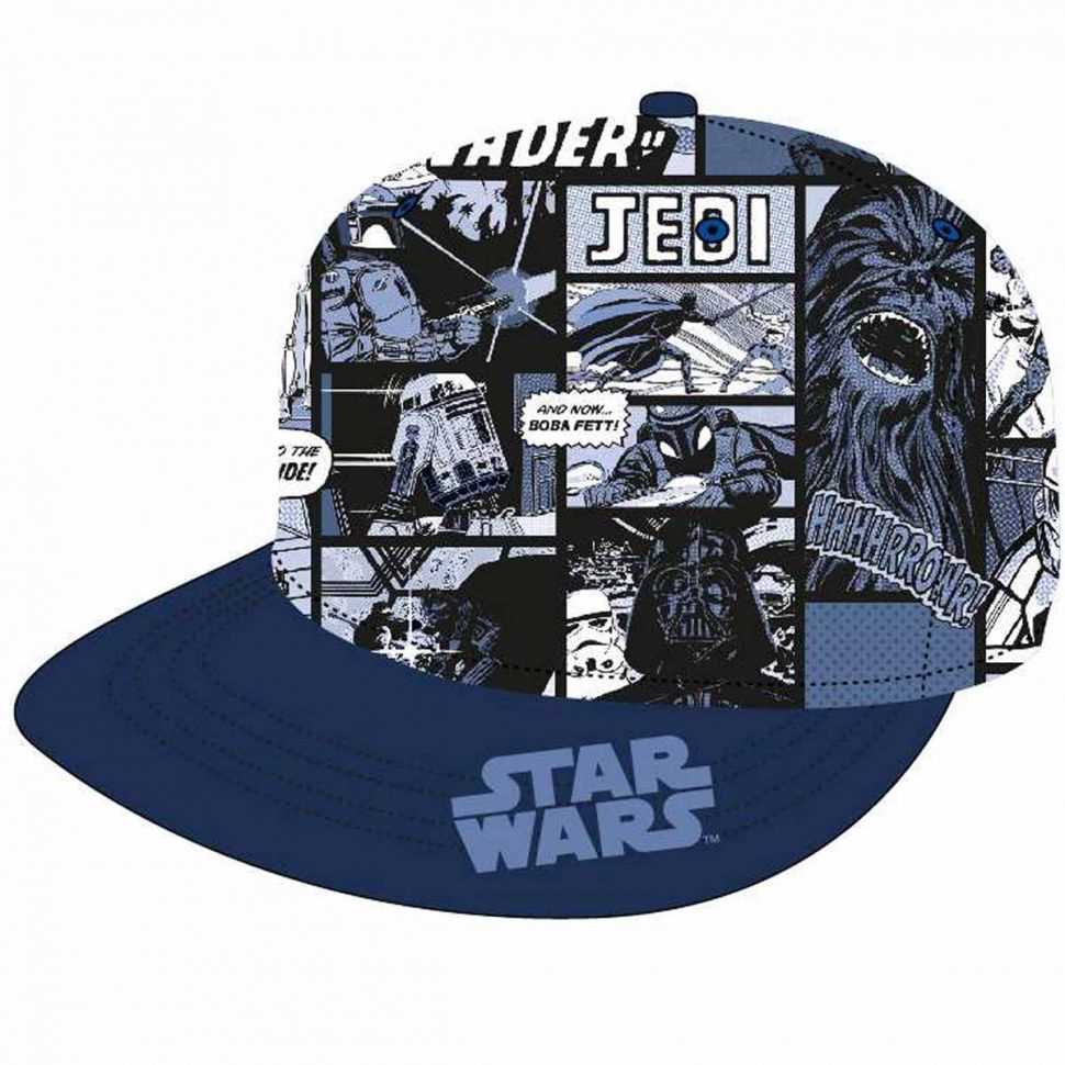 Visor Yıldız Savaşları Kapaklı 52-54 Cm