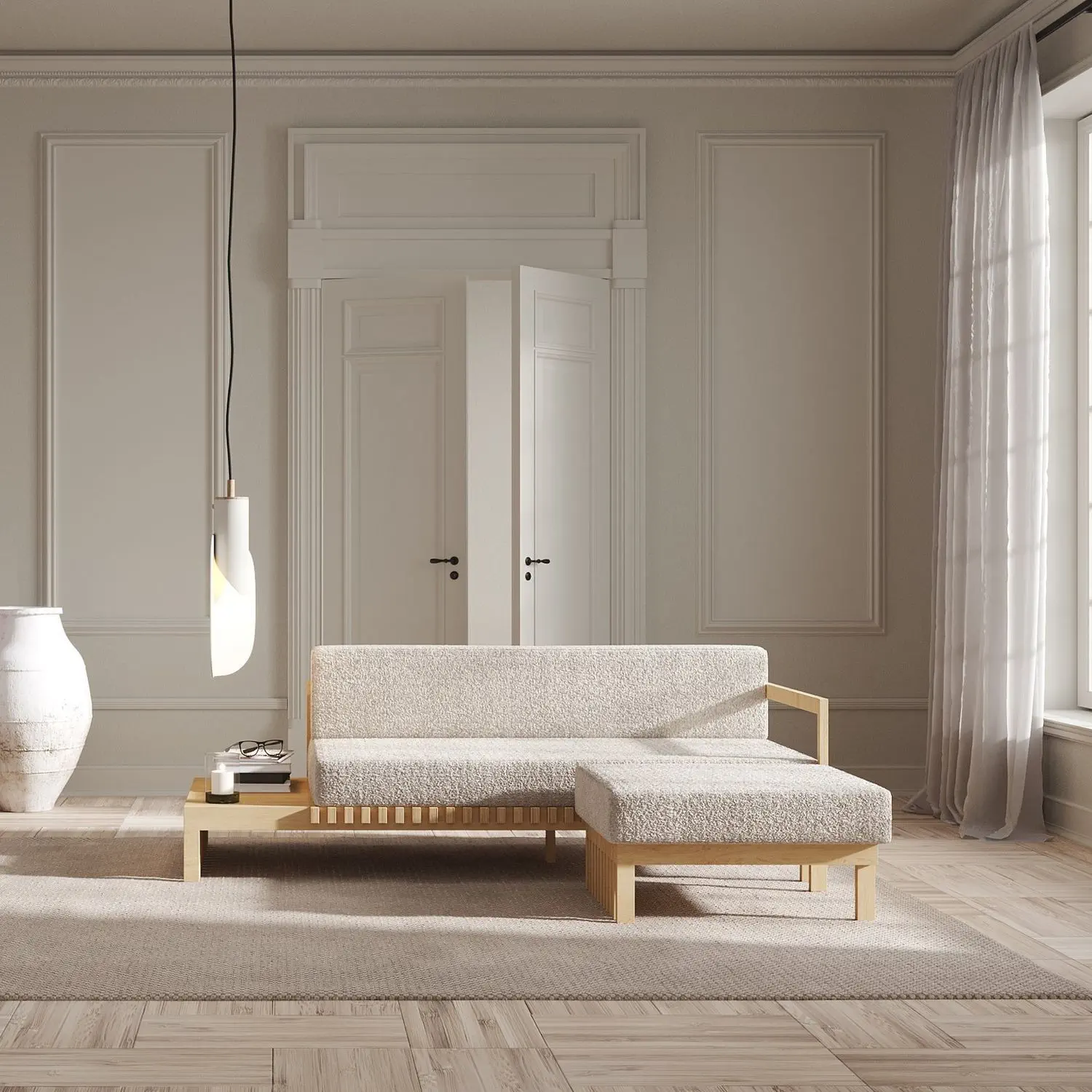 Scandinavian design sofa HYGGE