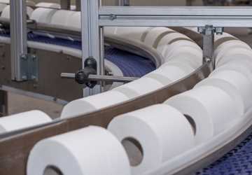 Peçete, el havlusu, tuvalet kağıdı için bir ve iki katlı kağıt mendil ...