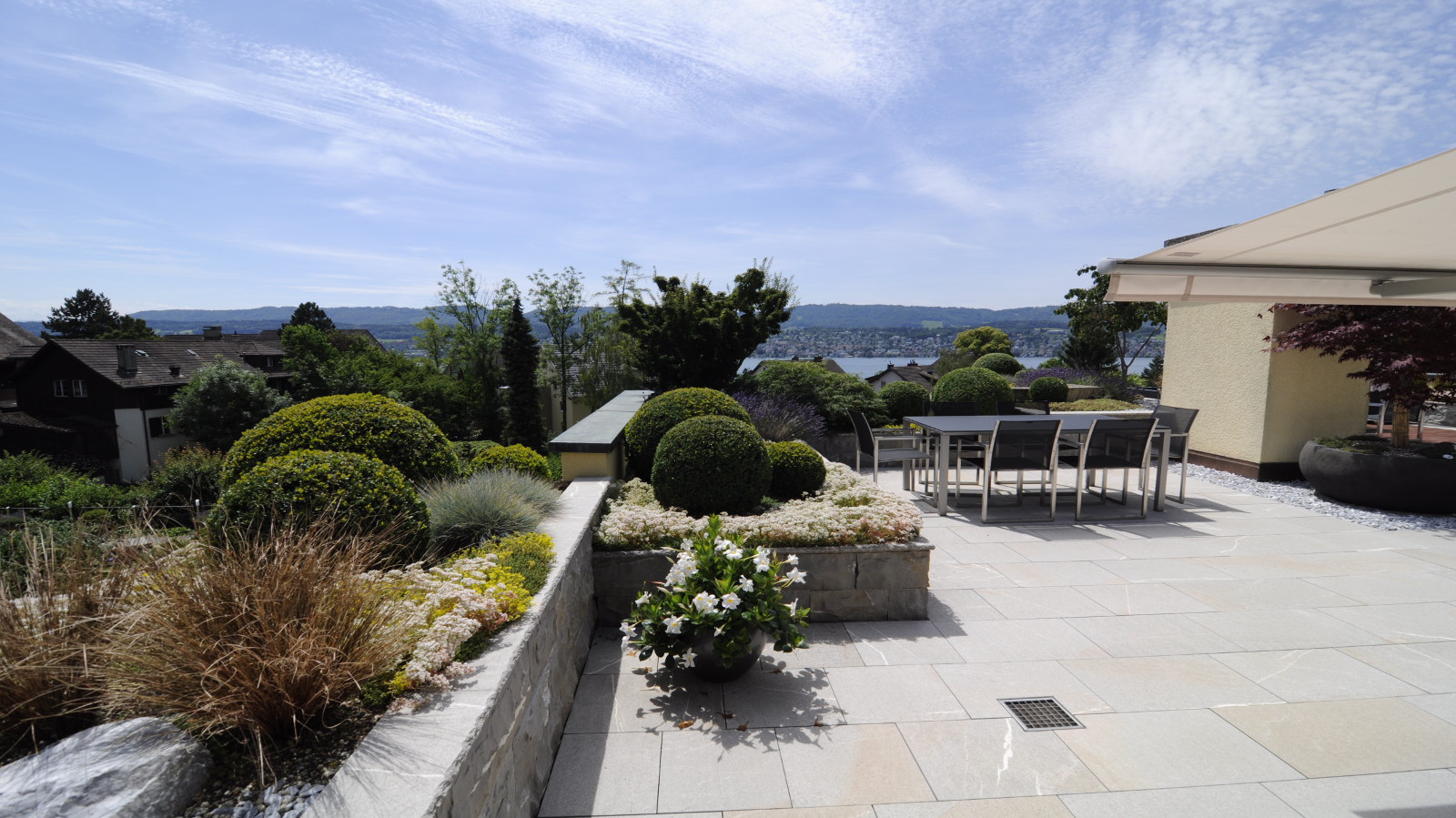 garden terrace design and construction
