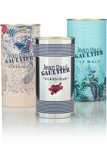 perfumes and cosmetic  metal packaging