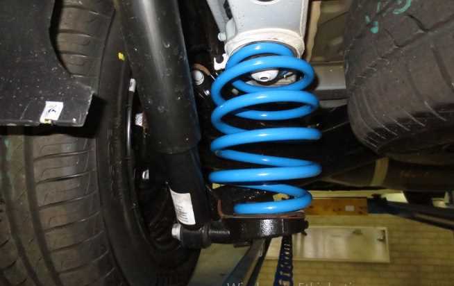 Springs principais reforçados