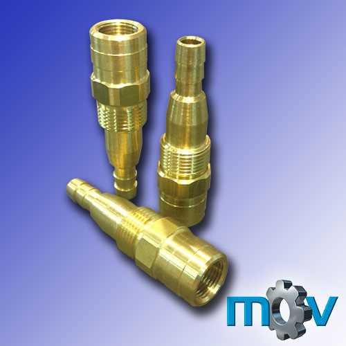 Латунное пневматическое соединение