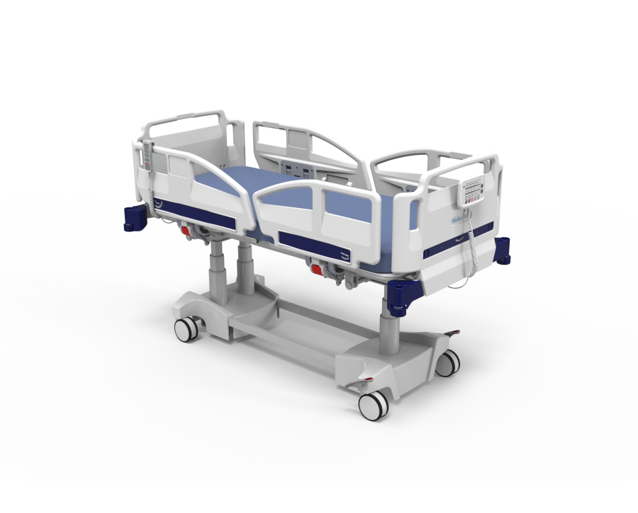 Uc Kolonlu Elektro-Mekanik Yogun Bakim Yatagi (5 Motorlu)