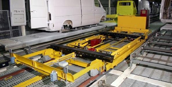 Eccentric-stroke telescopic forks