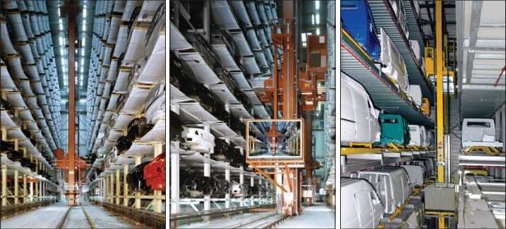 CAR BODY STACKER CRANE - AS/RS FOR CAR BODIES