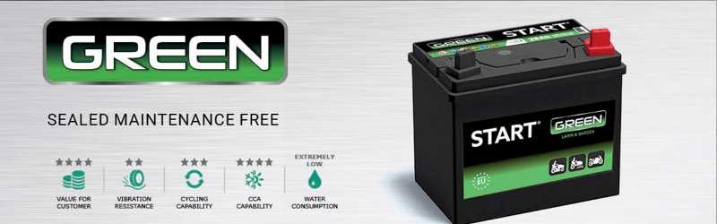 Starter batteries / Lawnmowers