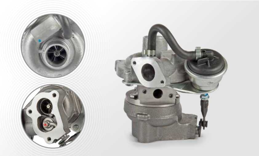  dizel motor için turbo şarj cihazı