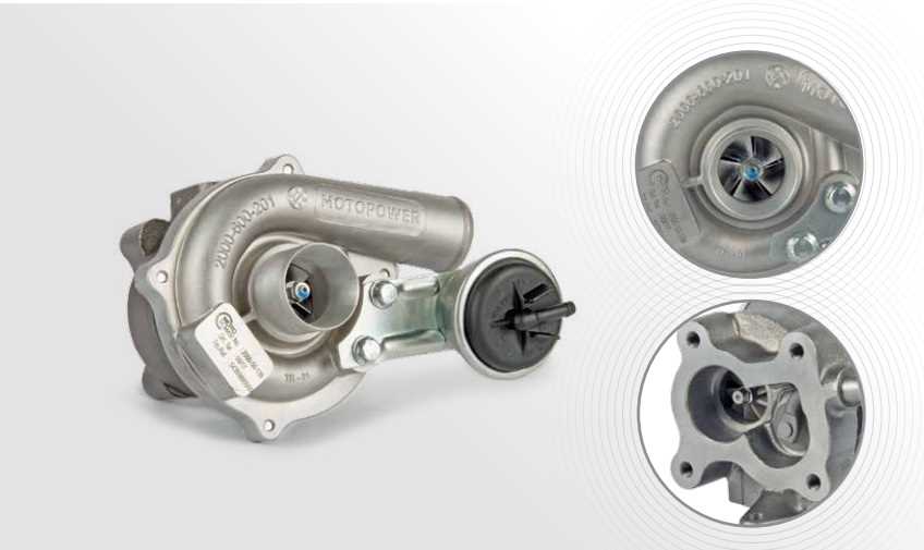  dizel motor için turbo şarj cihazı