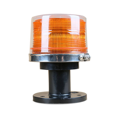 YELLOW WARNING LIGHT WITH LED 24 / VDC