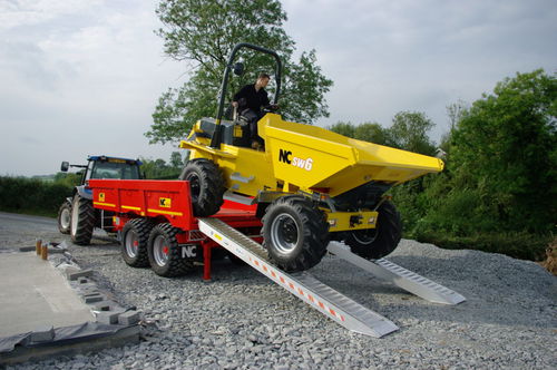 2 Achse -Dämpfer -Landwirtschaftsanhänger 600 Serie