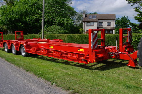 2/3 Achse Flachbett landwirtschaftliche Ausrüstungsanhänger