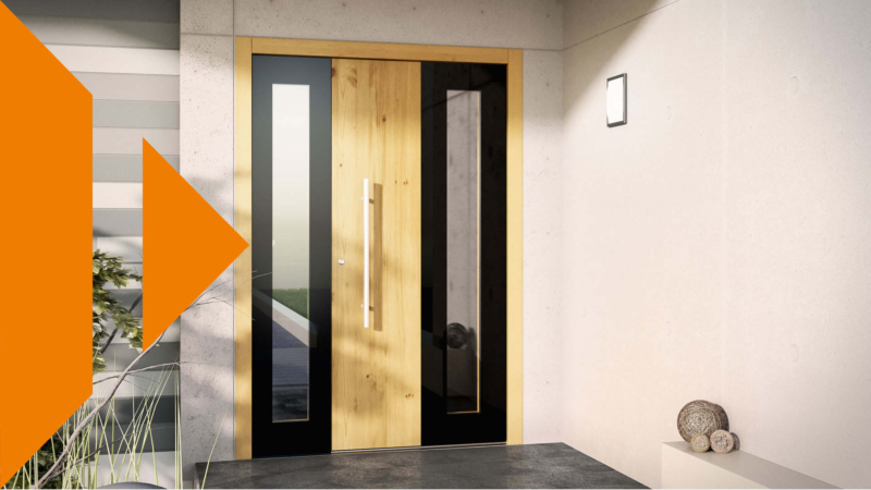 Wooden and wood-aluminum ten doors