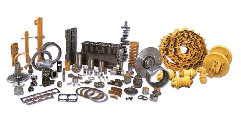 Caterpillar tipi makineler yedek parca