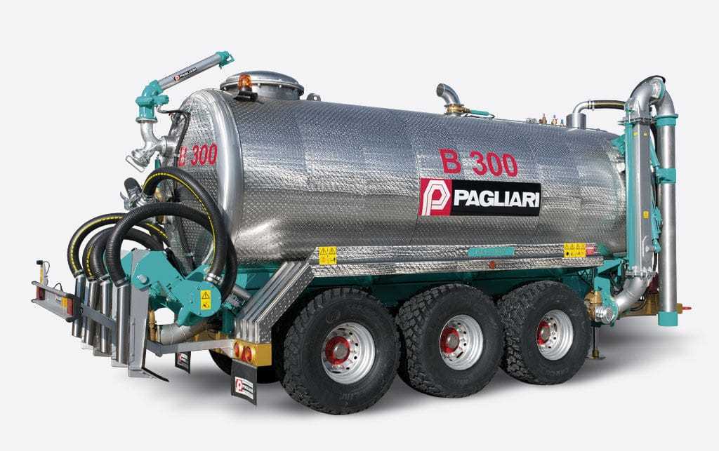 3 akslı sulu gübre tankeri / B 200 - B 300 - B 320 - B 350 - B 400