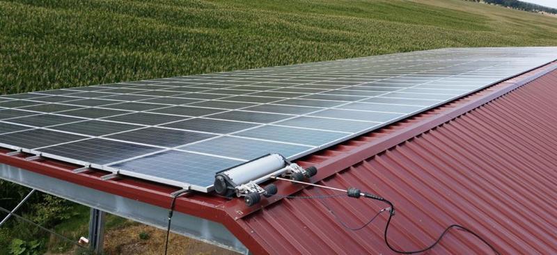 limpieza de placas solares