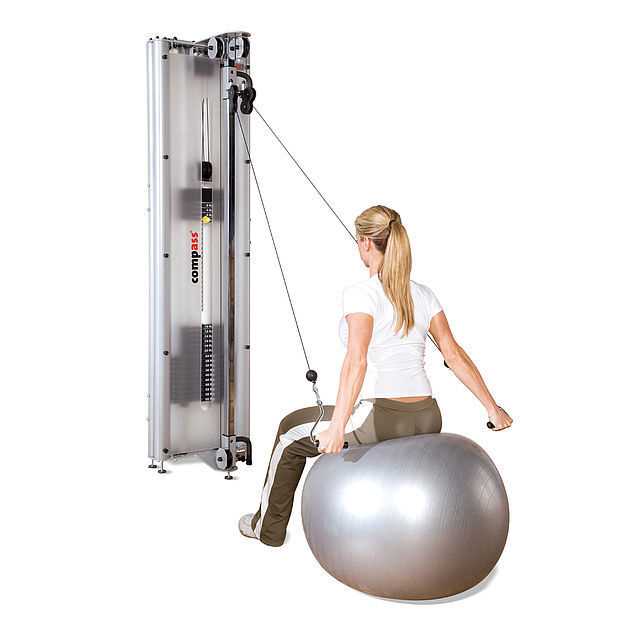 Çift kablolu egzersiz kasnağı / pusula 101