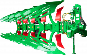 Hidrolik çalışan tersinir pulluk