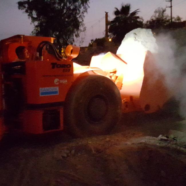 Test Loader Toro 151 reconditioned