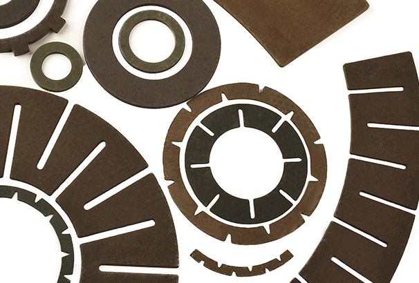 suitable friction materials for brakes and clutch