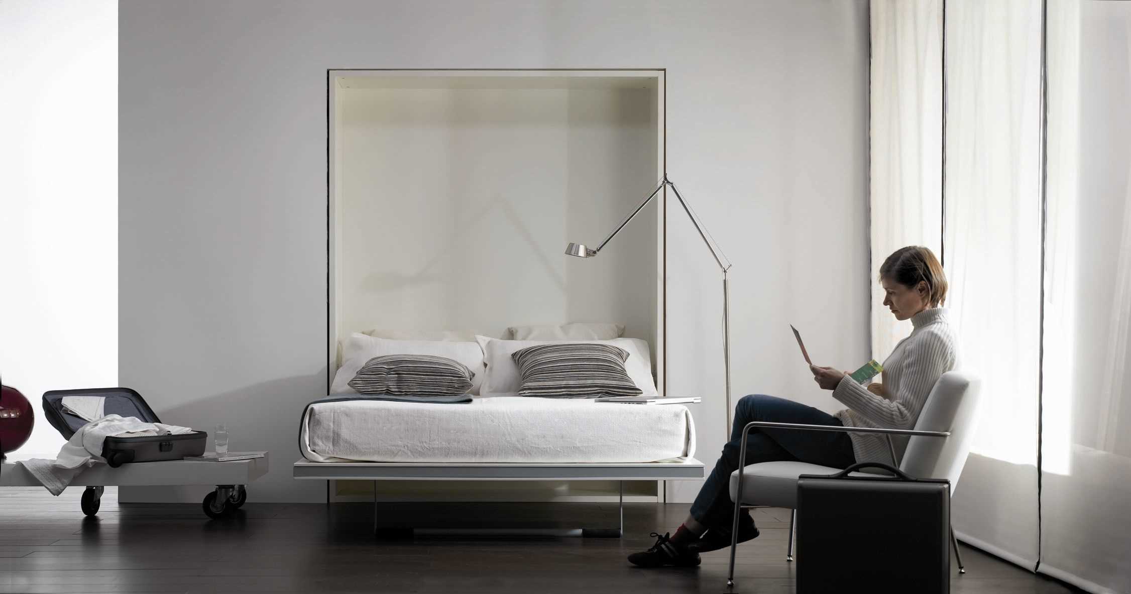 wall mounted double Beds