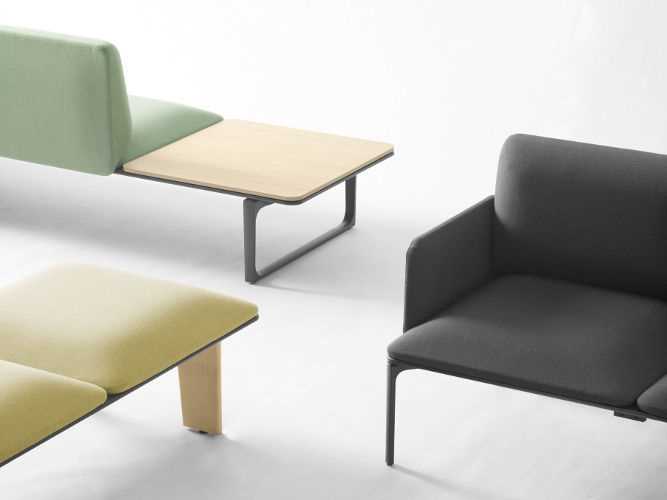 Modular upholstered seat