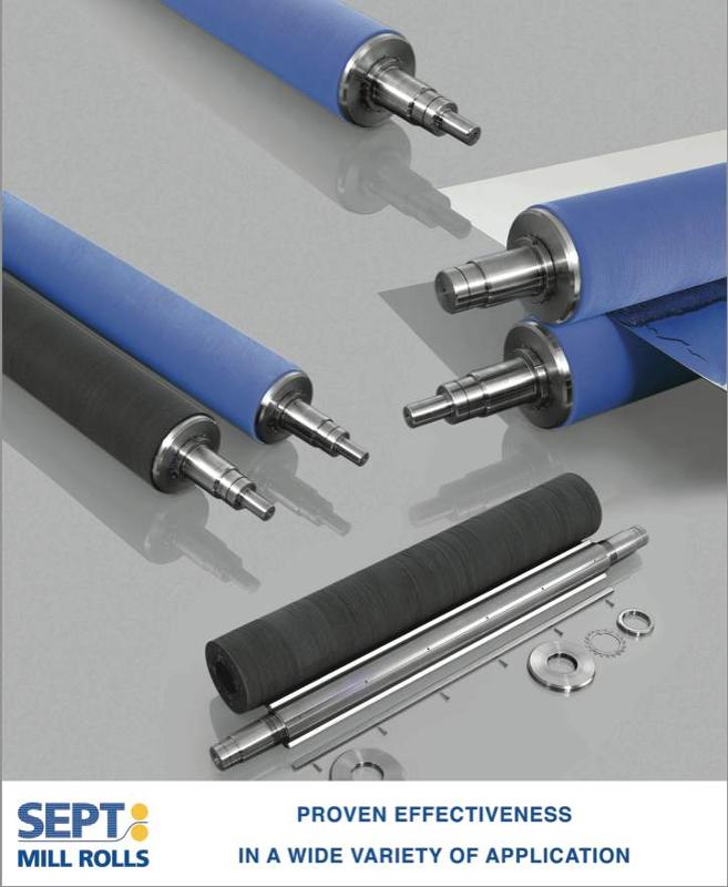 SEPT MILL ROLLS, proven effectiveness in a wide variety of application