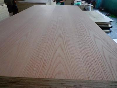 red oak veneer plywood