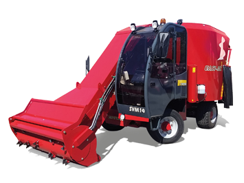  Self propelled vertical mixers