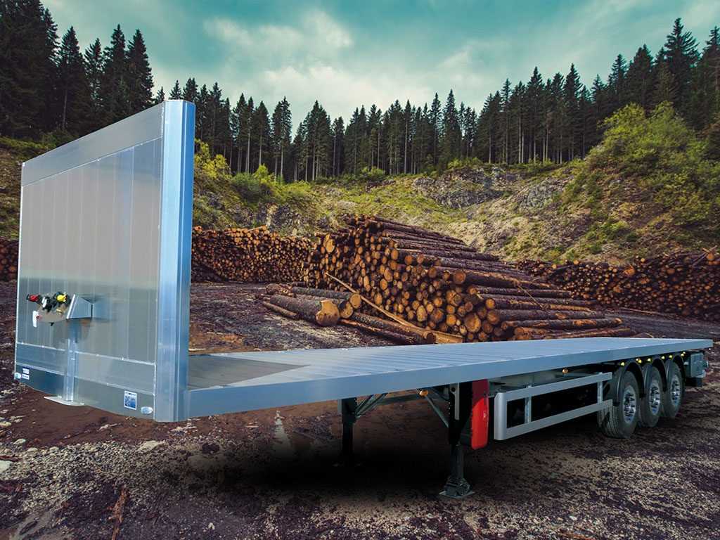 GRANAL yarı römork ahşap / ahşap platform