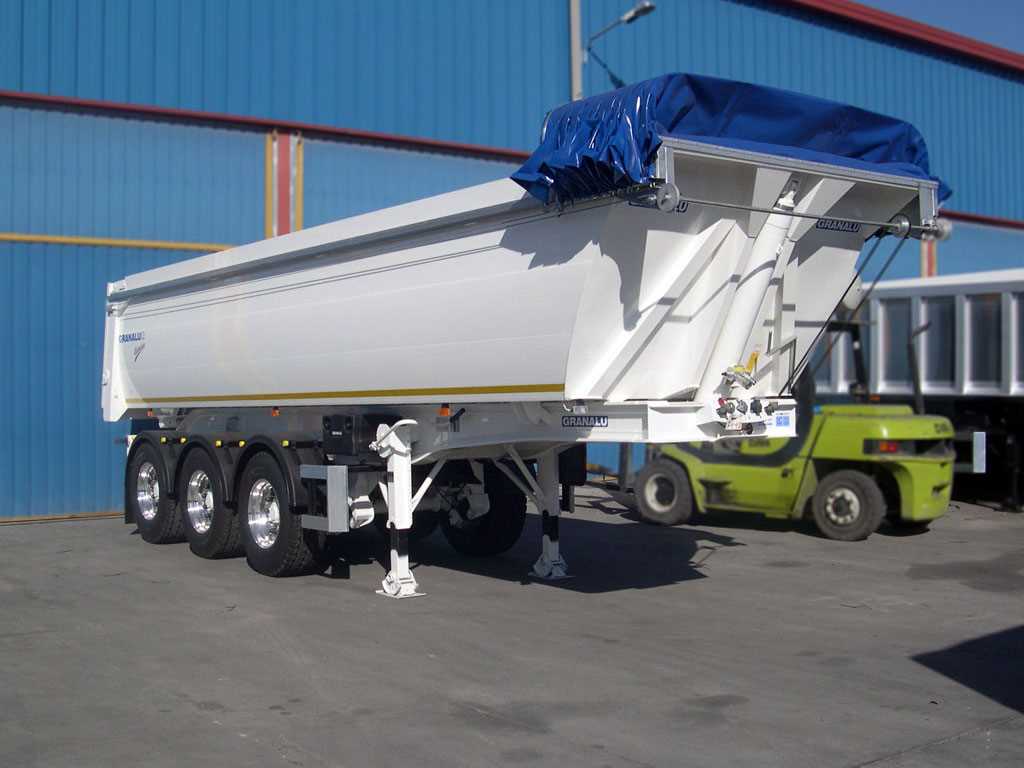 Entegre Alüminyum Damperli Yarı Römork / 24 m3