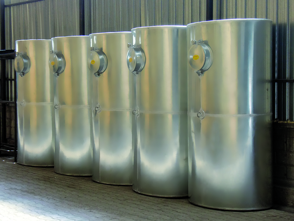 Su deposu galvanizli