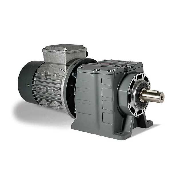 Helical gearbox
