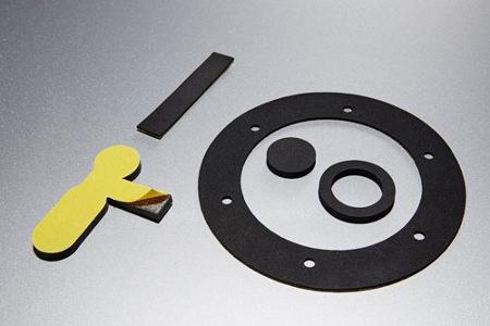 Cellular rubber seals